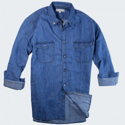 Out Of Ireland Denim Shirt 2 Flap Pockets