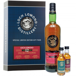 Coffret Loch Lomond 12 ans 70cl 46° + Inchmoan 5cl + Inchmurrin 5cl Coffret Loch Lomond 12 ans 70cl 46° + Inchmoan 5cl + Inchmurrin 5cl