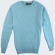 Celtic Alliance Round Neck Turquoise Lambswool Sweater