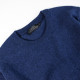 Celtic Alliance Round Neck Blue Lambswool Sweater