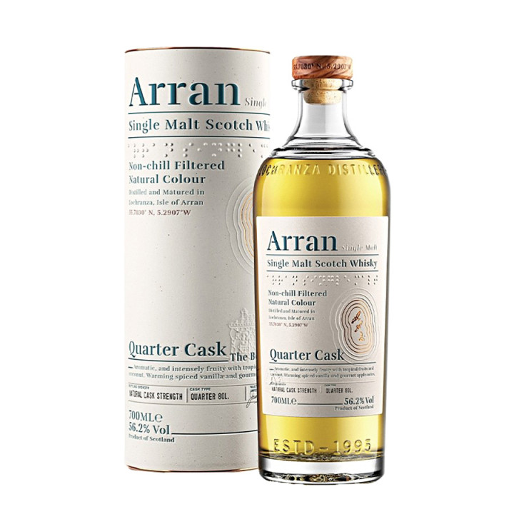 Arran Quarter Cask The Bothy 70cl 56.2°