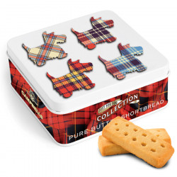 Campbells Shortbreads Westie Metal Box 90g