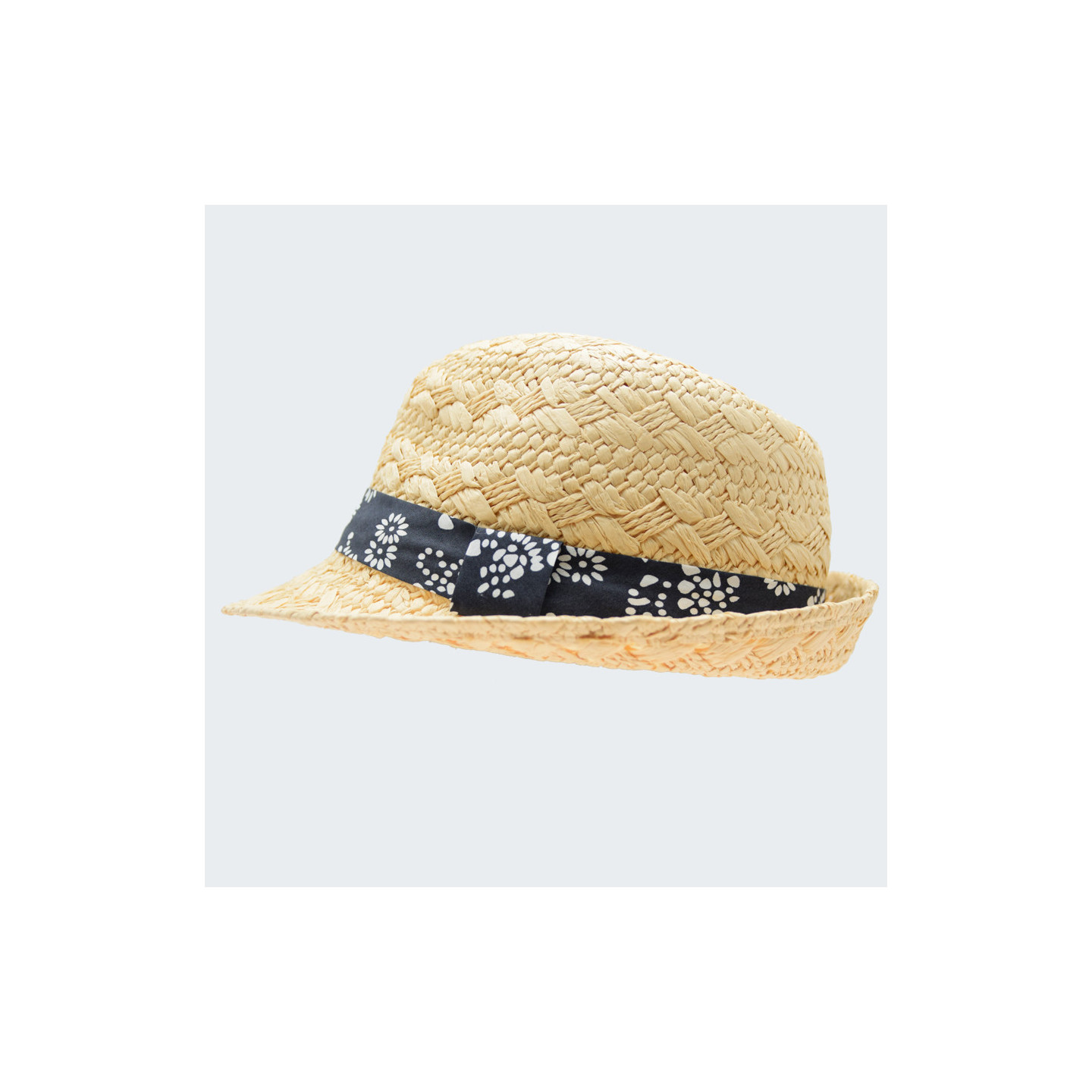 Out Of Ireland Natural Hat Flower Ribbon
