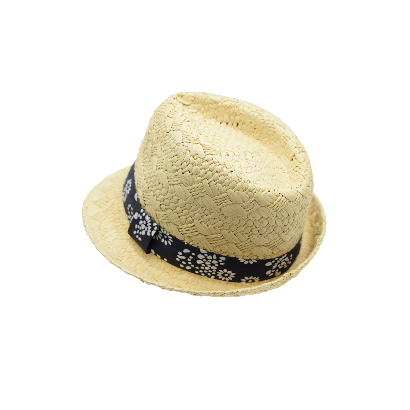 Out Of Ireland Natural Hat Flower Ribbon