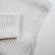 Out Of Ireland White Round Collar Sweater