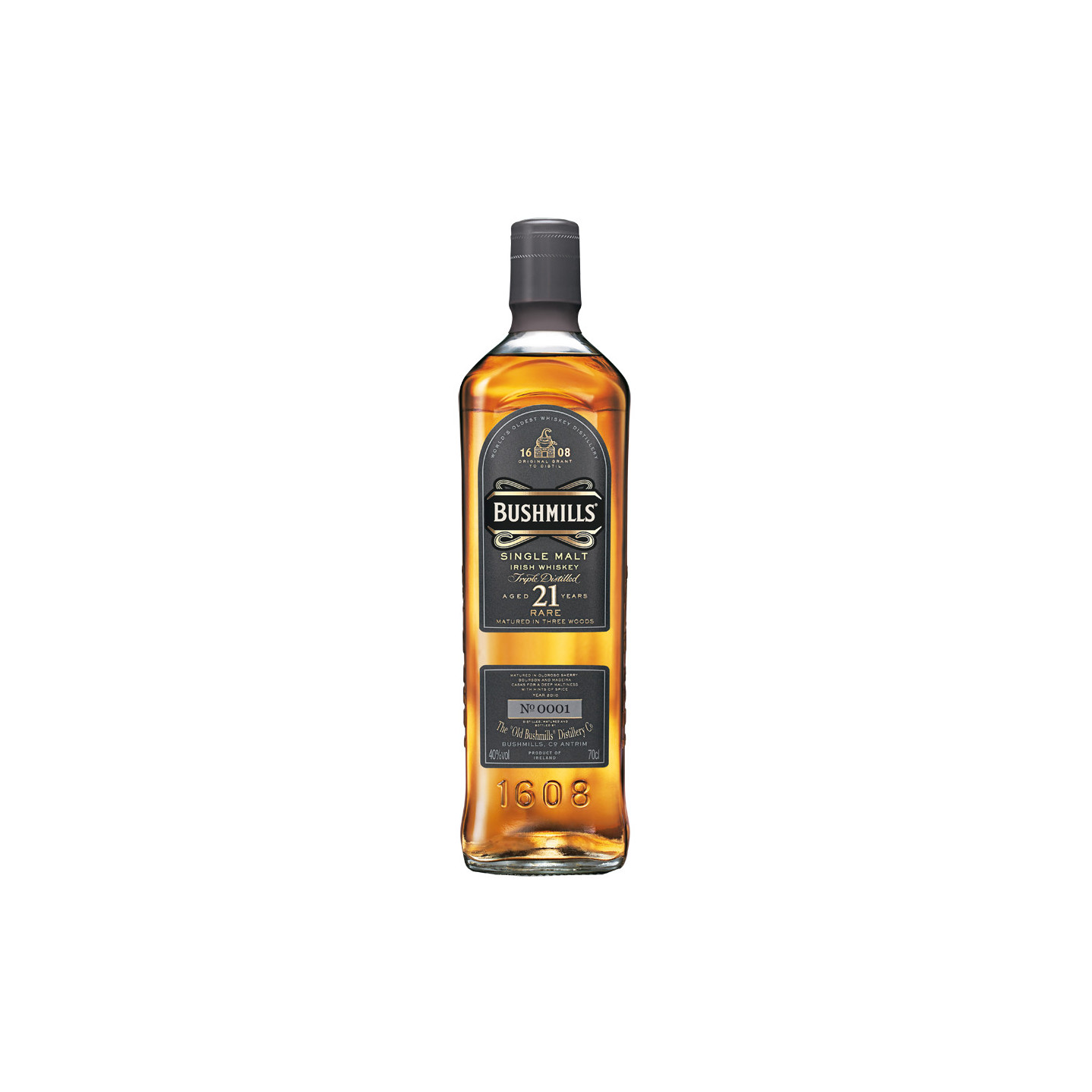 Bushmills 21 Years Old Madeira 70cl 40° - Le Comptoir Irlandais
