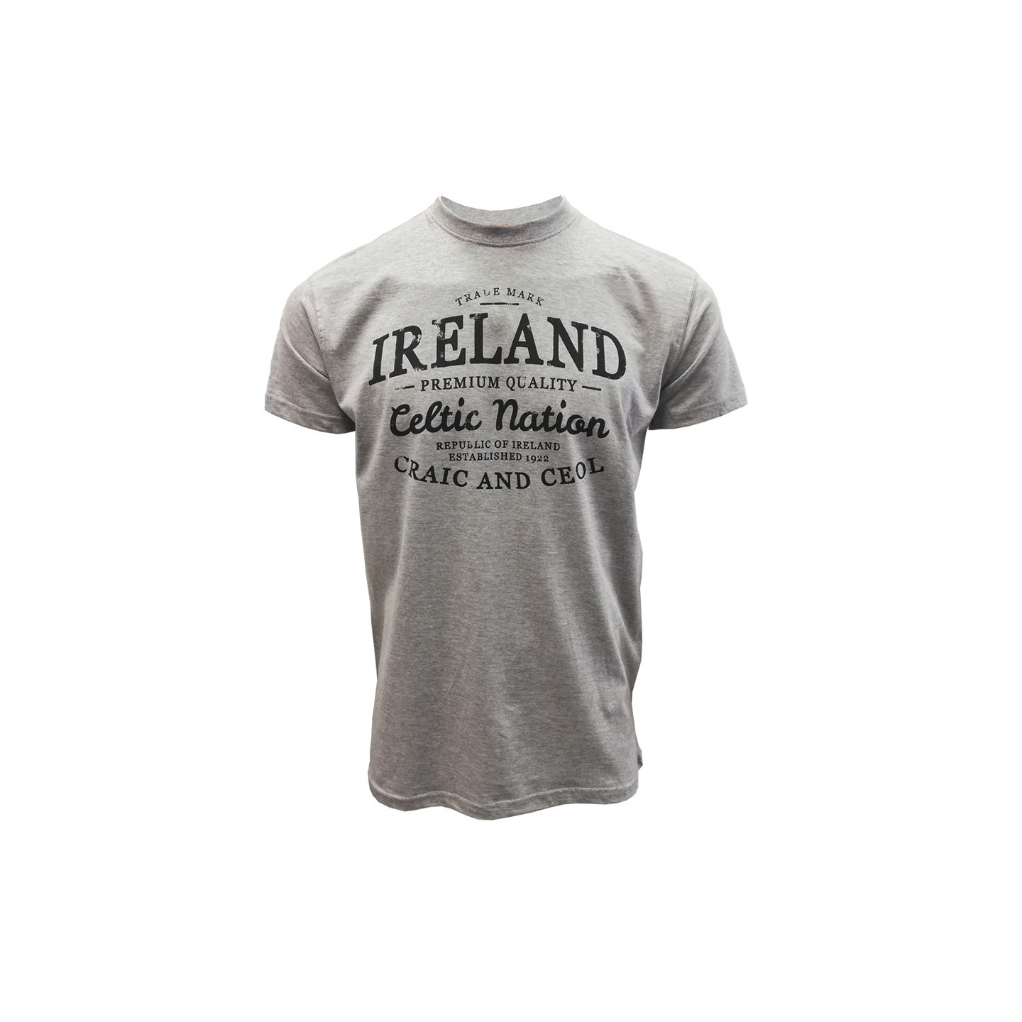 T-shirt Gris Ireland Celtic Nation