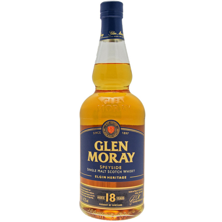Glen Moray 18 years 70 cl 47.2°