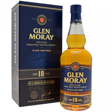 Glen Moray 18 years 70 cl 47.2°