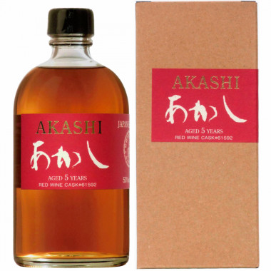 Akashi 5 ans Red Wine Cask 50cl 50°