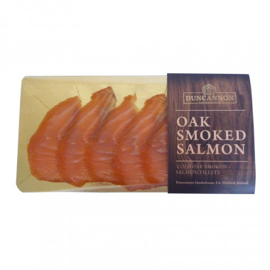 Organic Irish Smoked Salmon 6/8 Sliced 200g