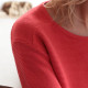 Out Of Ireland Red Round Neck Sweater
