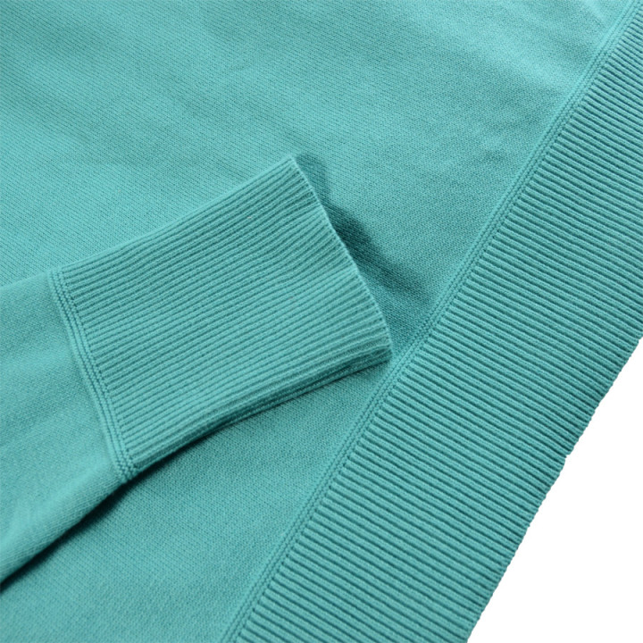 Pull Vert Col V 100% Coton Out Of Ireland