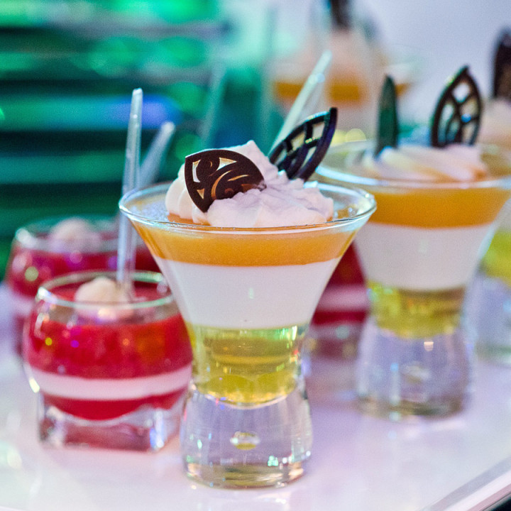 Dessert verrine citron