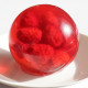 Boule de framboises gelée