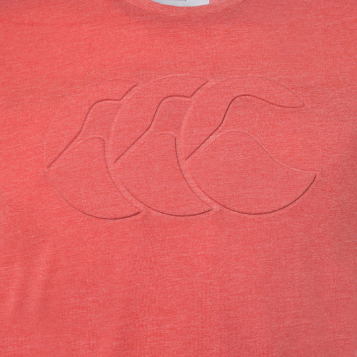 T-Shirt Mata Rouge Chiné Canterbury