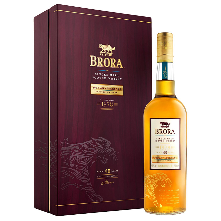 Brora 40 Ans 0e Anniversaire Edition 19 70cl 49 2