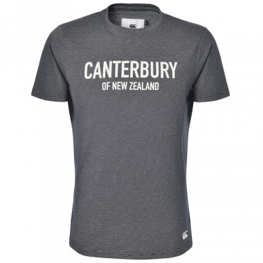 Canterbury Bailey Navy with Thin Stripes T-Shirt