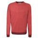 Sweat Severn Rouge Chiné Canterbury