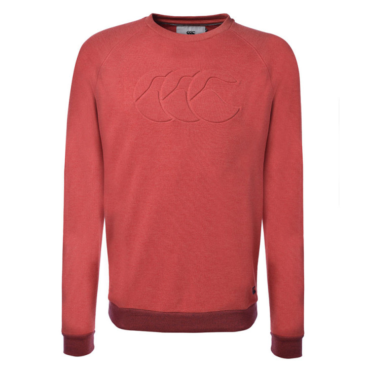 Sweat Severn Rouge Chiné Canterbury