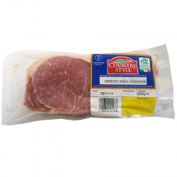 Counstrystyle Foods Smoked Bacon 8/10 Slices 300g