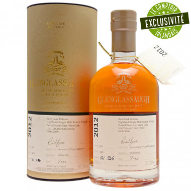 Glenglassaugh 7 ans American Wine Cask 2012 70cl 53.9°