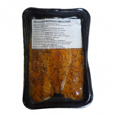 Dunn's Pepper Smoked Mackerel Fillets 160g