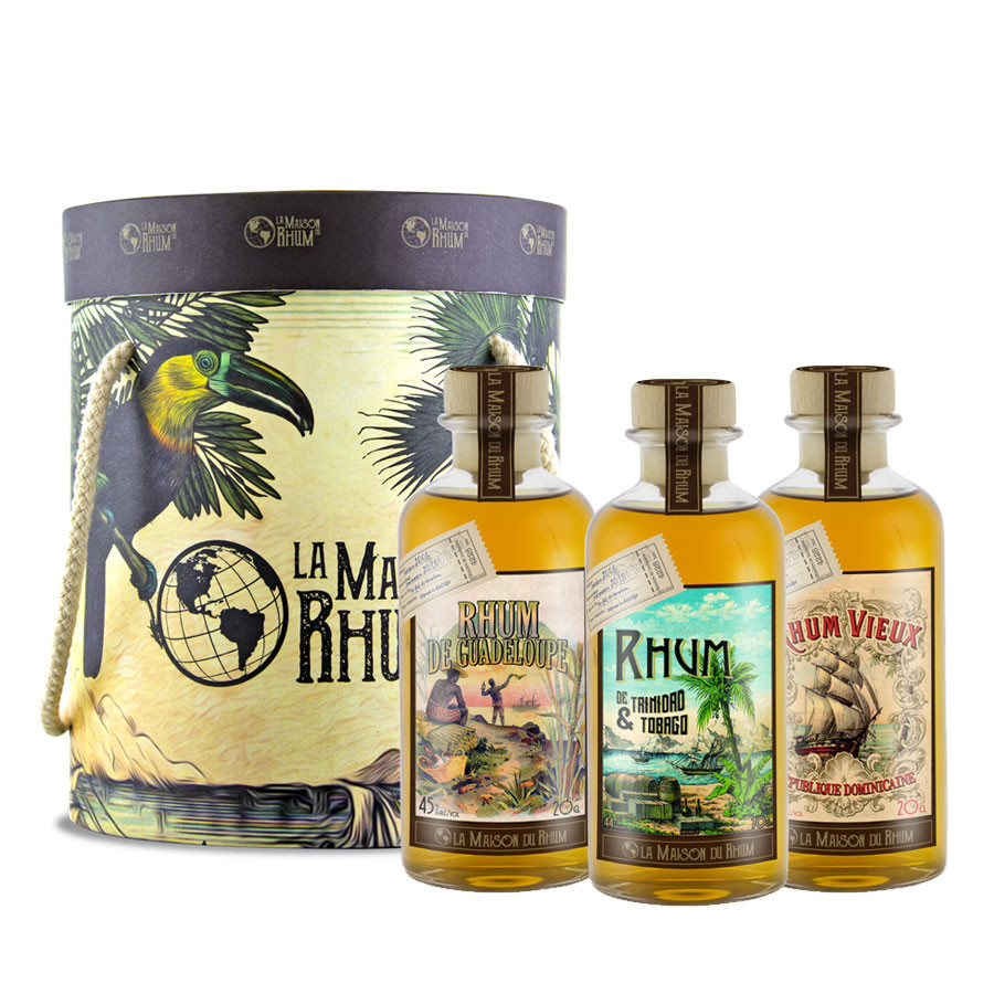 Coffret La Maison du Rhum 10x10cl Coffret La Maison du Rhum 10x10cl