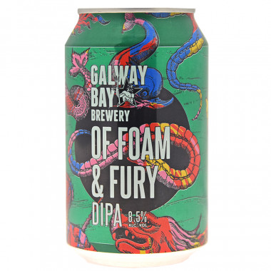 Galway Bay Foam and Fury Double IPA Canette 33cl 8.5°