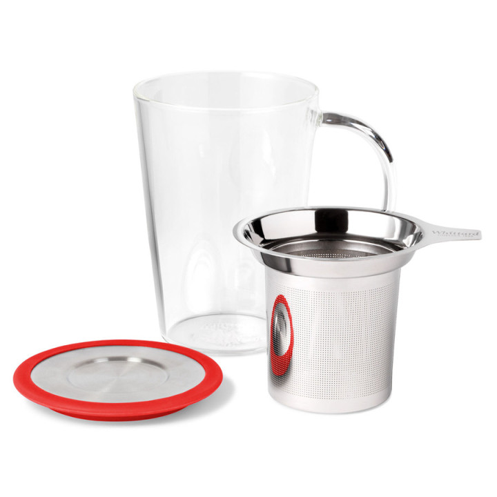 Mug Tisanière Pao en Verre Whittard