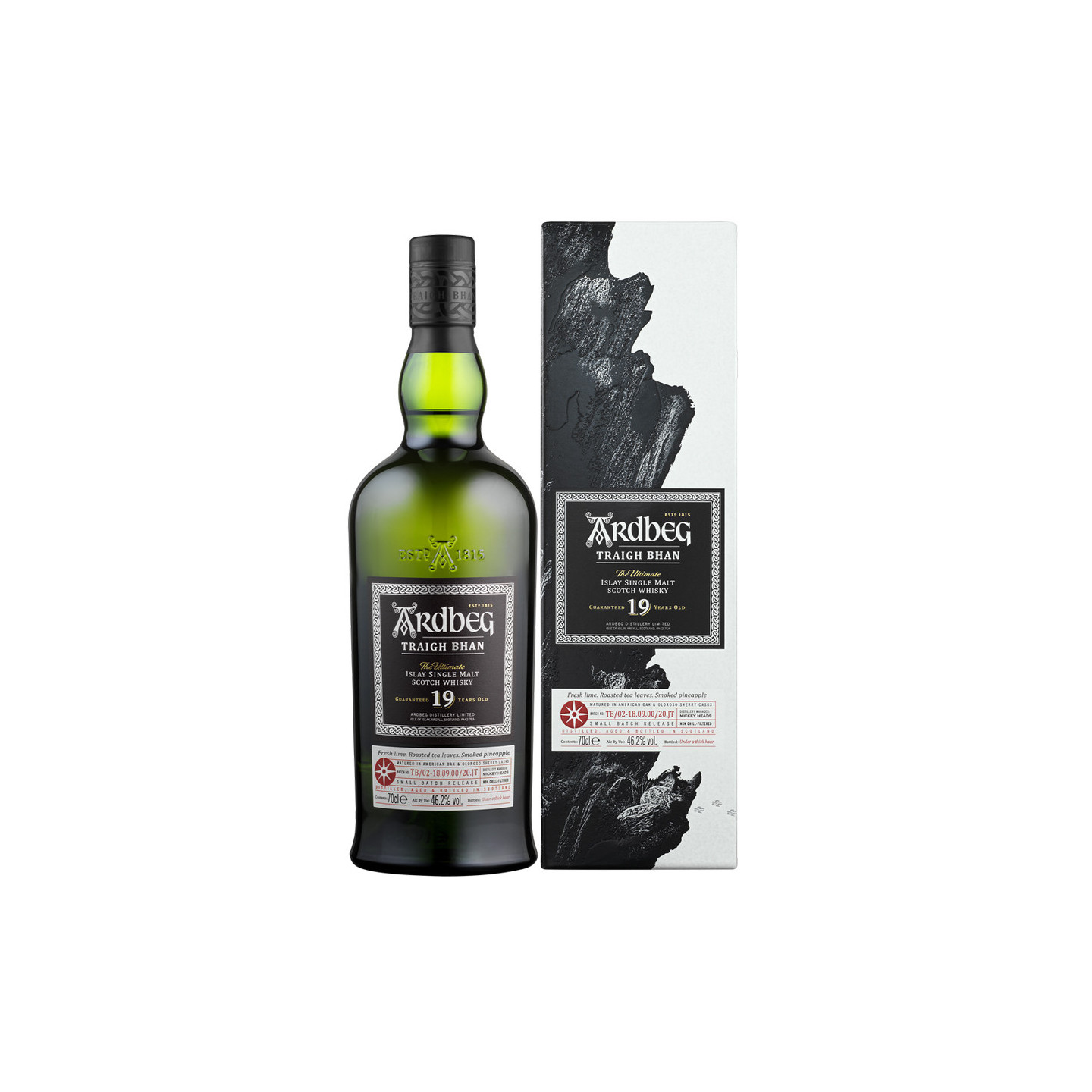 Ardbeg Traigh Bhan 19 Years Old Batch 2 70cl  46.2°