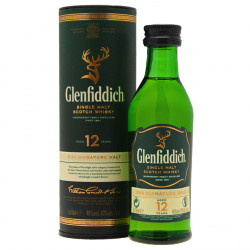 Mignonnette Glenfiddich 12 ans 5cl 40°