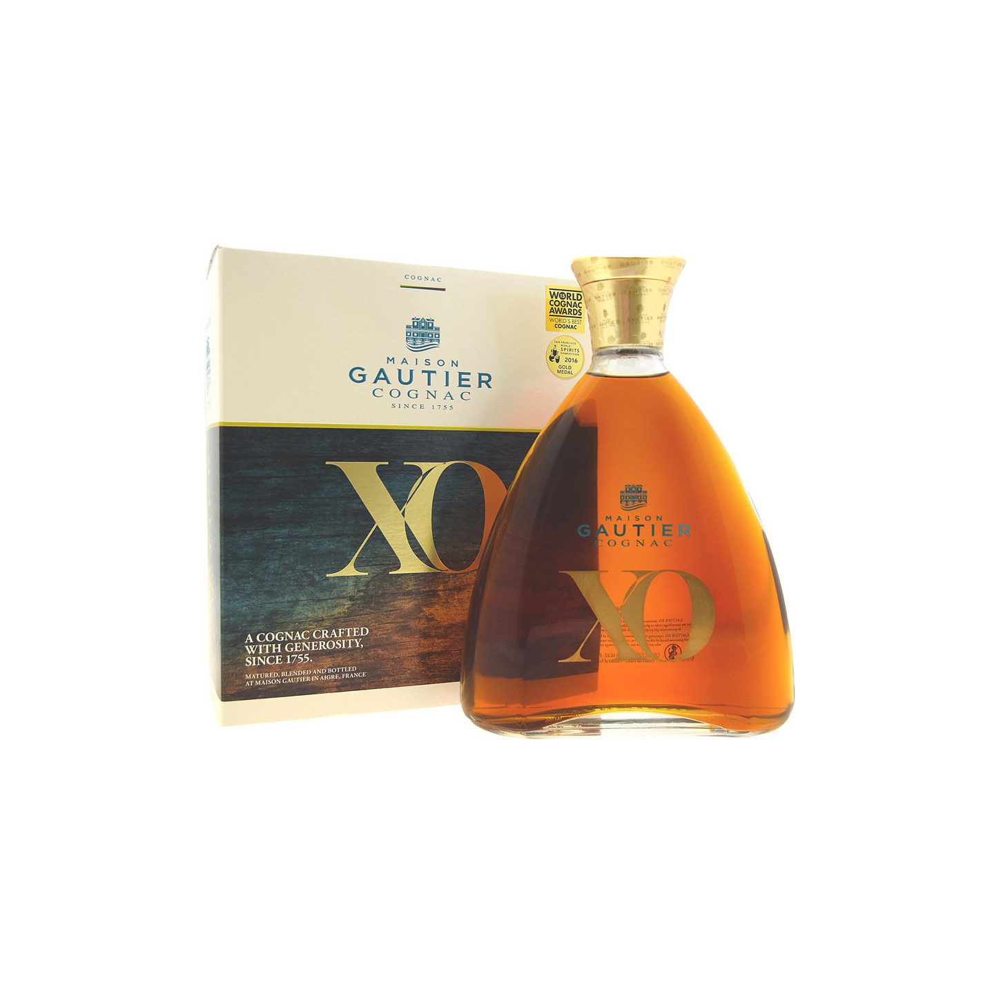Maison Gautier XO Cognac 70cl 40° - Le Comptoir Irlandais