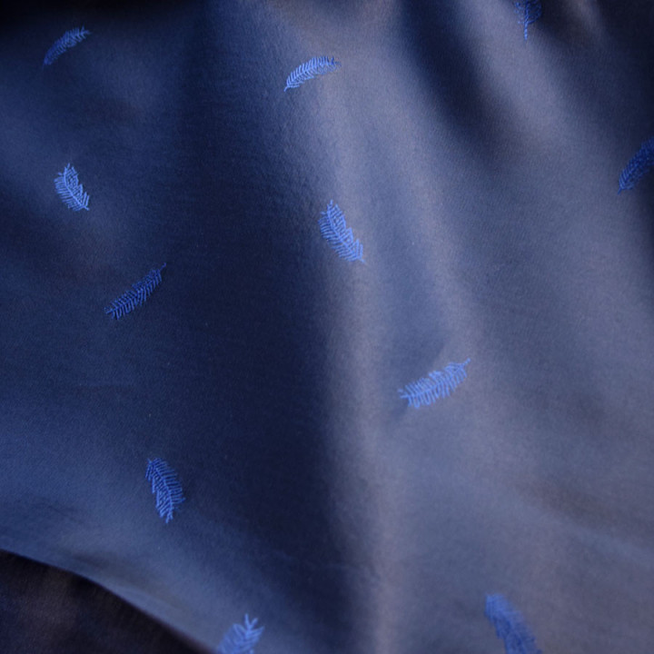 Veste tencel laine marine chine out of ireland