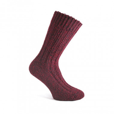 Donegal Socks Bordeaux Short Wool Socks