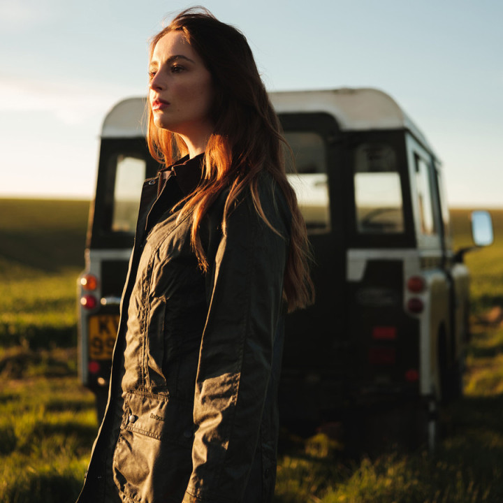 Barbour manteau femme 