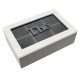 Coffret the bois 6 cases 3 coloris