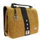 Mucros Weavers Mustard Tweed Handbag