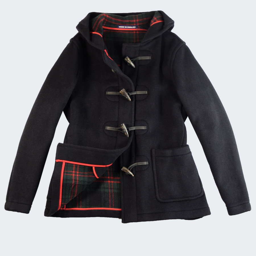 London Tradition Navy Melissa Short Duffle Coat