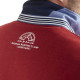Polo Manches Longues Rouge Chiné Black Wellis