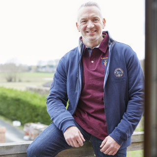 Black Wellis Navy Fleece Zipped Jacket