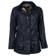 Barbour Classic Beadnell Navy Waxed Jacket