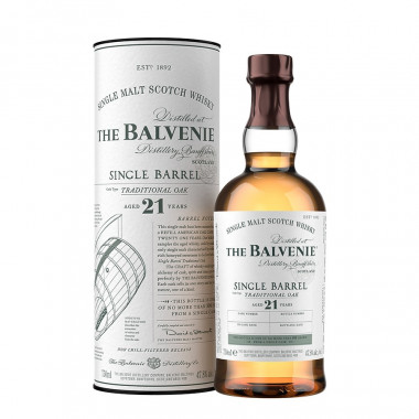 Balvenie Single Barrel 21 Years Old 70cl 47.8 °
