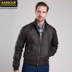 Barbour International Olive Merchant Jacket