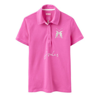 Polo Maille Piquée Rose Tom Joule