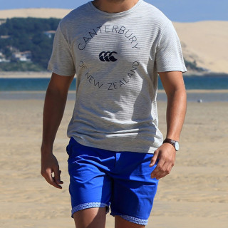 Canterbury Grey Short Sleeve T-Shirt Gisborne