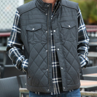 Out Of Ireland Quilted Waistcoat