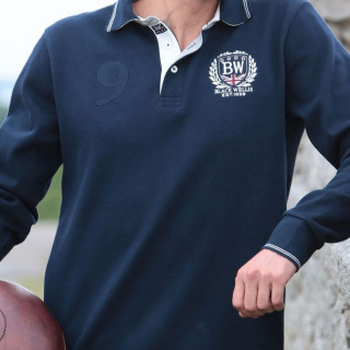 Black Wellis Navy N°9 Polo Shirt