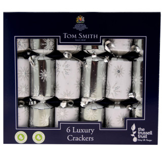 Party Crackers Mini Silver x6 Tom Smith