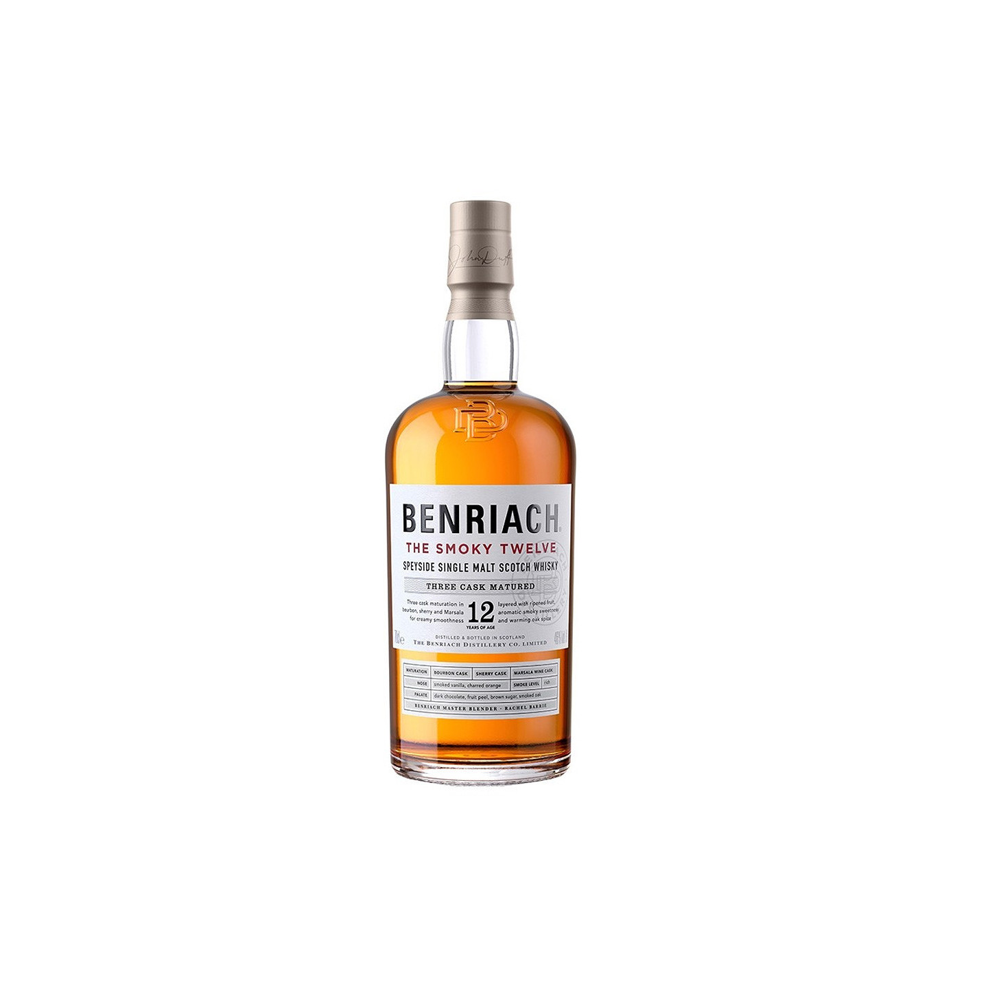 Benriach The Smoky Twelve 70cl 46° - Le Comptoir Irlandais